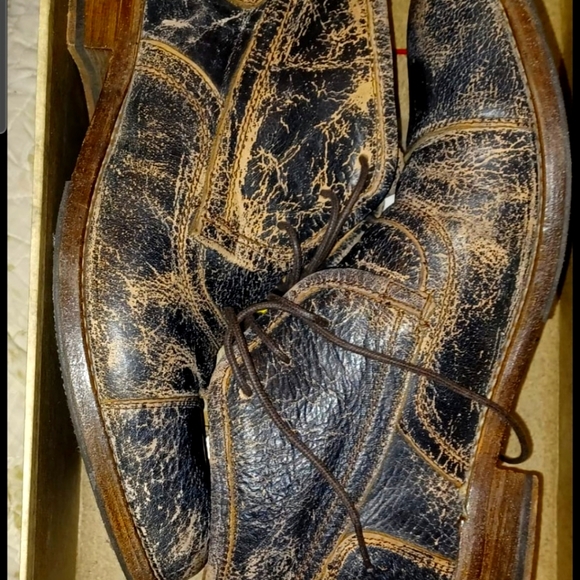 BED STU BROWN DISTRESSED COBBLER SERIES BOOT. - Picture 6 of 14